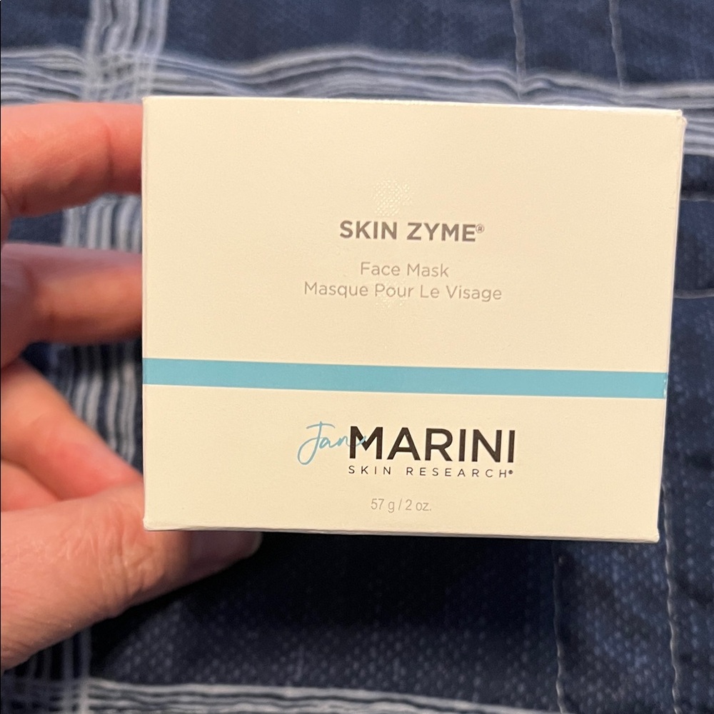 Jan Marini Skin Zyme Face Mask - White and Blue